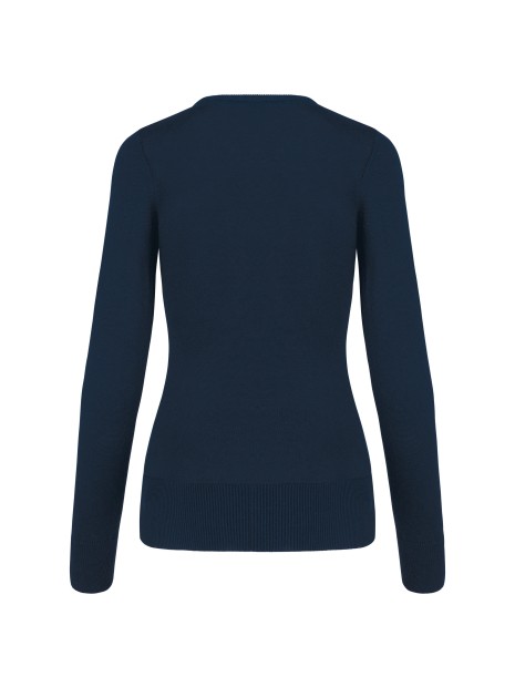 KARIBAN Pull col V femme /api/colors/b68891a9-1d28-4f7a-8deb-775c45027afd personnalisable