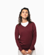 Pulls personnalisable Kariban Pull col V femme