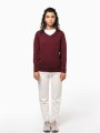 Pulls à personnaliser KARIBAN Pull col V femme 