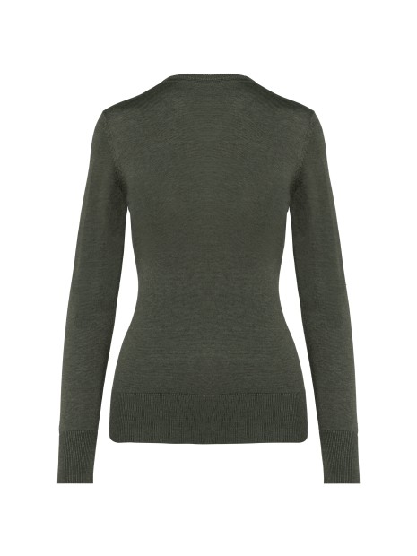 KARIBAN Pull col V femme /api/colors/78d54fc1-763b-4575-9d74-32308841458c personnalisable