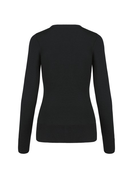 KARIBAN Pull col V femme /api/colors/b9fdad4a-5e94-45cb-8c03-c08b349b28c3 personnalisable