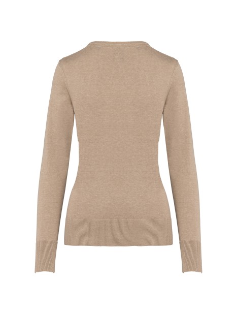 KARIBAN Pull col V femme /api/colors/4eadceb2-78b1-42eb-b553-1ff0d571c20e personnalisable