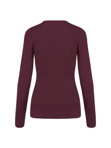 KARIBAN Pull col V femme /api/colors/3f4410b9-f80f-412a-9aa8-9260cc84003d personnalisable