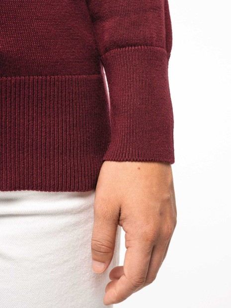 Pulls à personnaliser KARIBAN Pull col V femme 