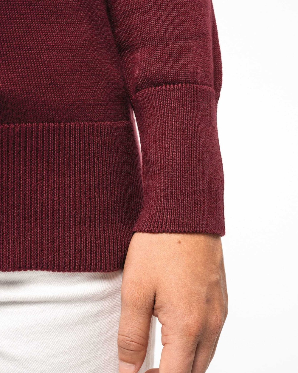 KARIBAN Damenpullover mit V-Ausschnitt Pullovers personalisierbar