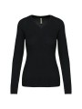KARIBAN Pull col V femme /api/colors/b9fdad4a-5e94-45cb-8c03-c08b349b28c3 personnalisable