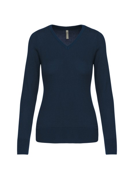 KARIBAN Pull col V femme /api/colors/b68891a9-1d28-4f7a-8deb-775c45027afd personnalisable