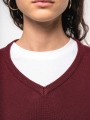 Pulls à personnaliser KARIBAN Pull col V femme 