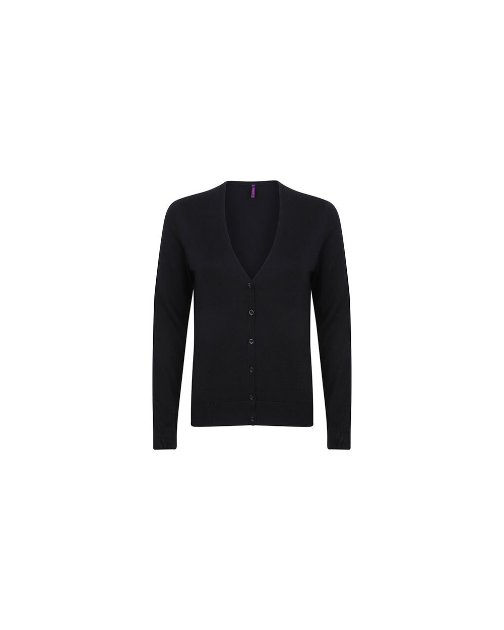 HENBURY Ladies Lightweight V-Neck Short Cardigan Pullovers personalisierbar