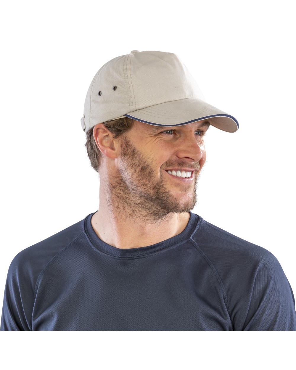 RESULT Printers Plush Cotton 5 Panel Cap Kappen personalisierbar