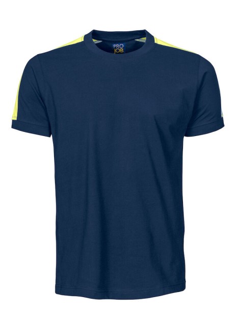 PROJOB 2019 T-SHIRT BANDES FLUO /api/colors/88cba4a0-0ac1-4e82-af5d-b00e170011fe personnalisable