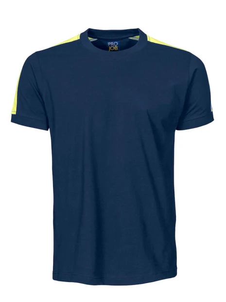 PROJOB 2019 T-SHIRT BANDES FLUO /api/colors/88cba4a0-0ac1-4e82-af5d-b00e170011fe personnalisable