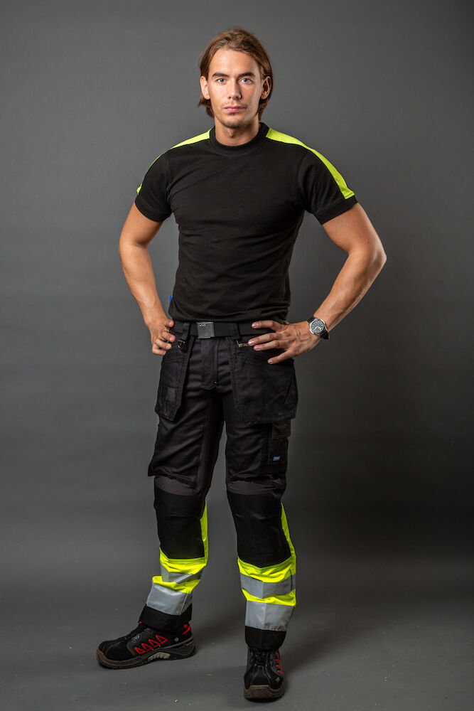 T-Shirts personnalisable PROJOB 2019 T-SHIRT BANDES FLUO