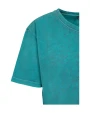 T-shirts BUILD YOUR BRAND Ladies` Acid Washed Cropped Tee voor bedrukking &amp; borduring