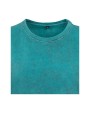 BUILD YOUR BRAND Ladies Acid Washed Cropped Tee T-Shirts personalisierbar