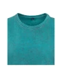 BUILD YOUR BRAND Ladies Acid Washed Cropped Tee T-Shirts personalisierbar
