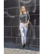 T-Shirts personnalisable BUILD YOUR BRAND Ladies Acid Washed Cropped Tee