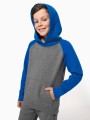 Sweat-shirts à personnaliser PROACT Sweat-shirt capuche bicolore enfant 