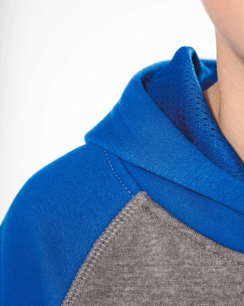 PROACT Zweifarbiges Kapuzensweatshirt für Kinder Sweatshirts personalisierbar