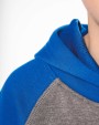 PROACT Zweifarbiges Kapuzensweatshirt für Kinder Sweatshirts personalisierbar