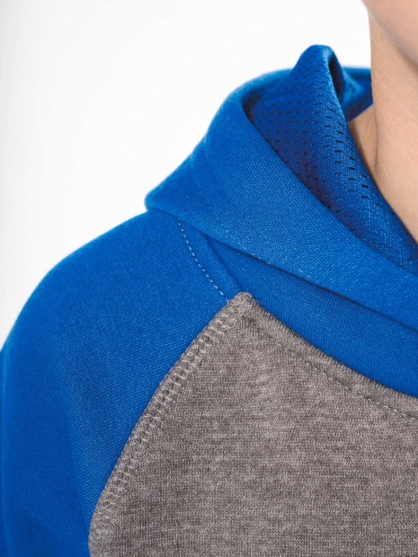 Sweat-shirts à personnaliser PROACT Sweat-shirt capuche bicolore enfant 