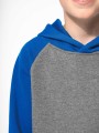 Sweat-shirts à personnaliser PROACT Sweat-shirt capuche bicolore enfant 