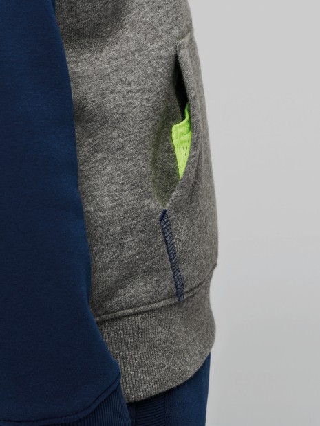 Sweat-shirts à personnaliser PROACT Sweat-shirt capuche bicolore enfant 