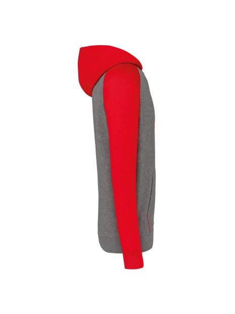 PROACT Sweat-shirt capuche bicolore enfant /api/colors/d13460e7-f7c1-4f3a-a58c-e189a9a4a95b personnalisable