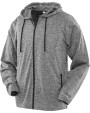 T-shirts SPIRO Mens hooded tee-jacket voor bedrukking &amp; borduring
