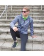 T-shirts SPIRO Mens hooded tee-jacket voor bedrukking &amp; borduring