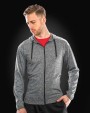 T-shirts SPIRO Mens hooded tee-jacket voor bedrukking &amp; borduring