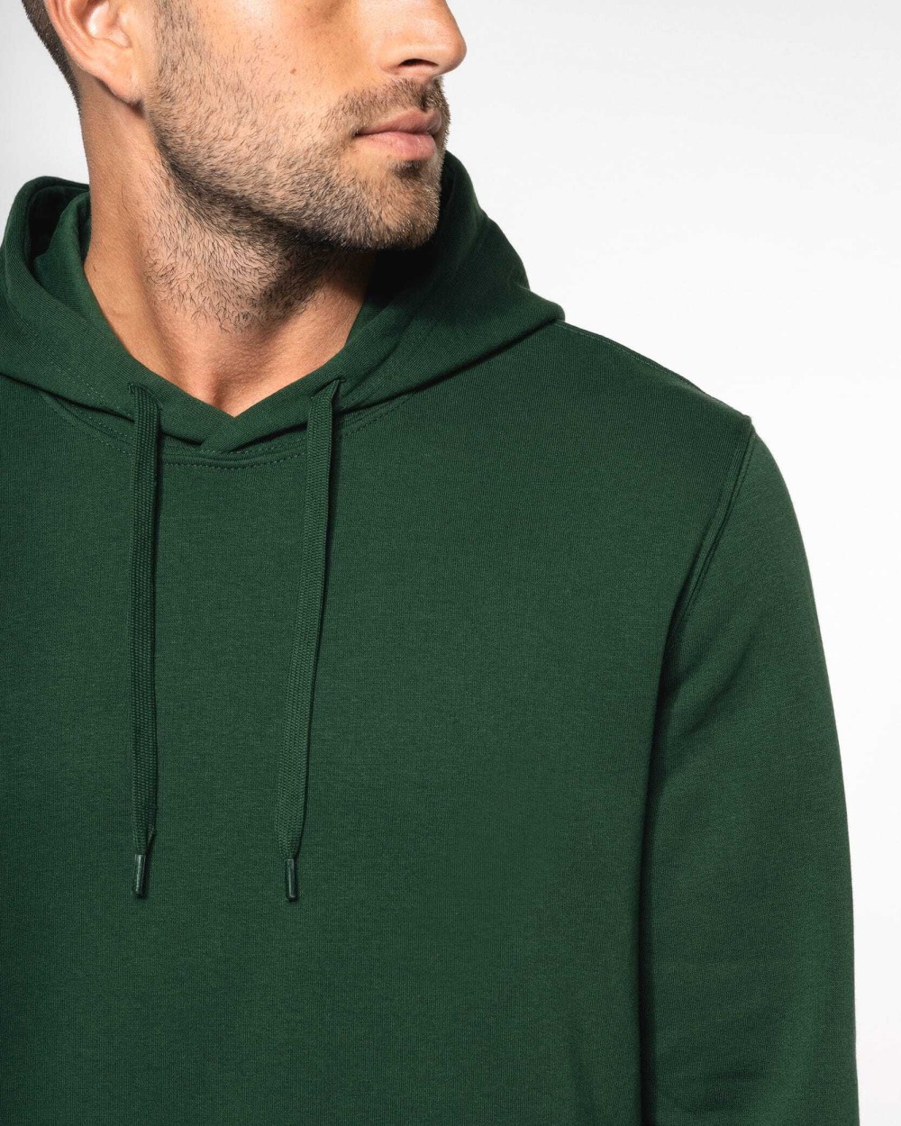 Sweaters & hoodies KARIBAN Ecologische herensweater met capuchon voor bedrukking &amp; borduring