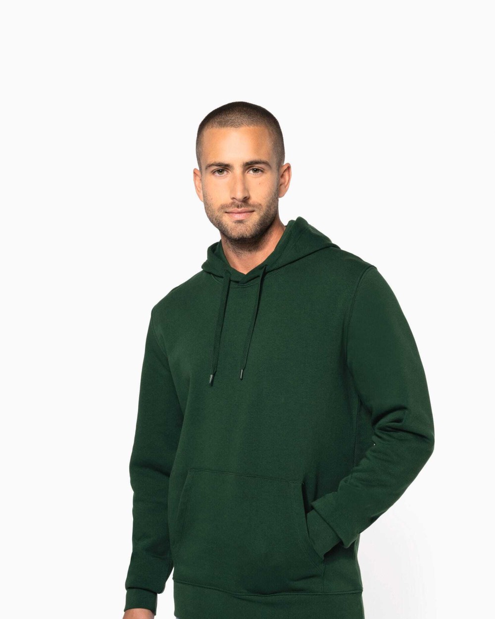 Sweaters & hoodies KARIBAN Ecologische herensweater met capuchon voor bedrukking &amp; borduring