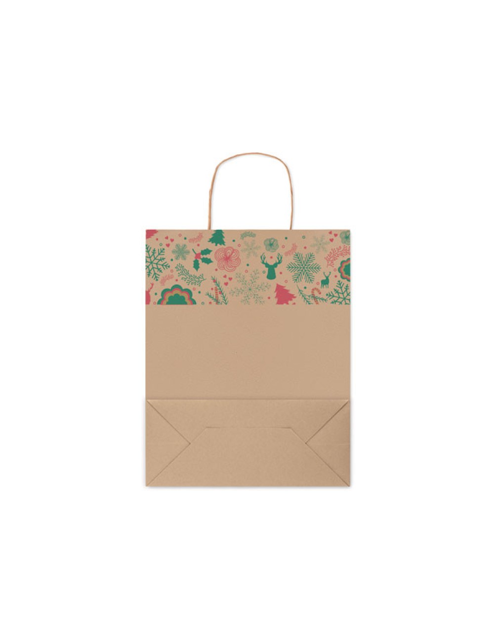 Tassen & Zakken 4DO Papieren geschenkzakje medium voor bedrukking &amp; borduring