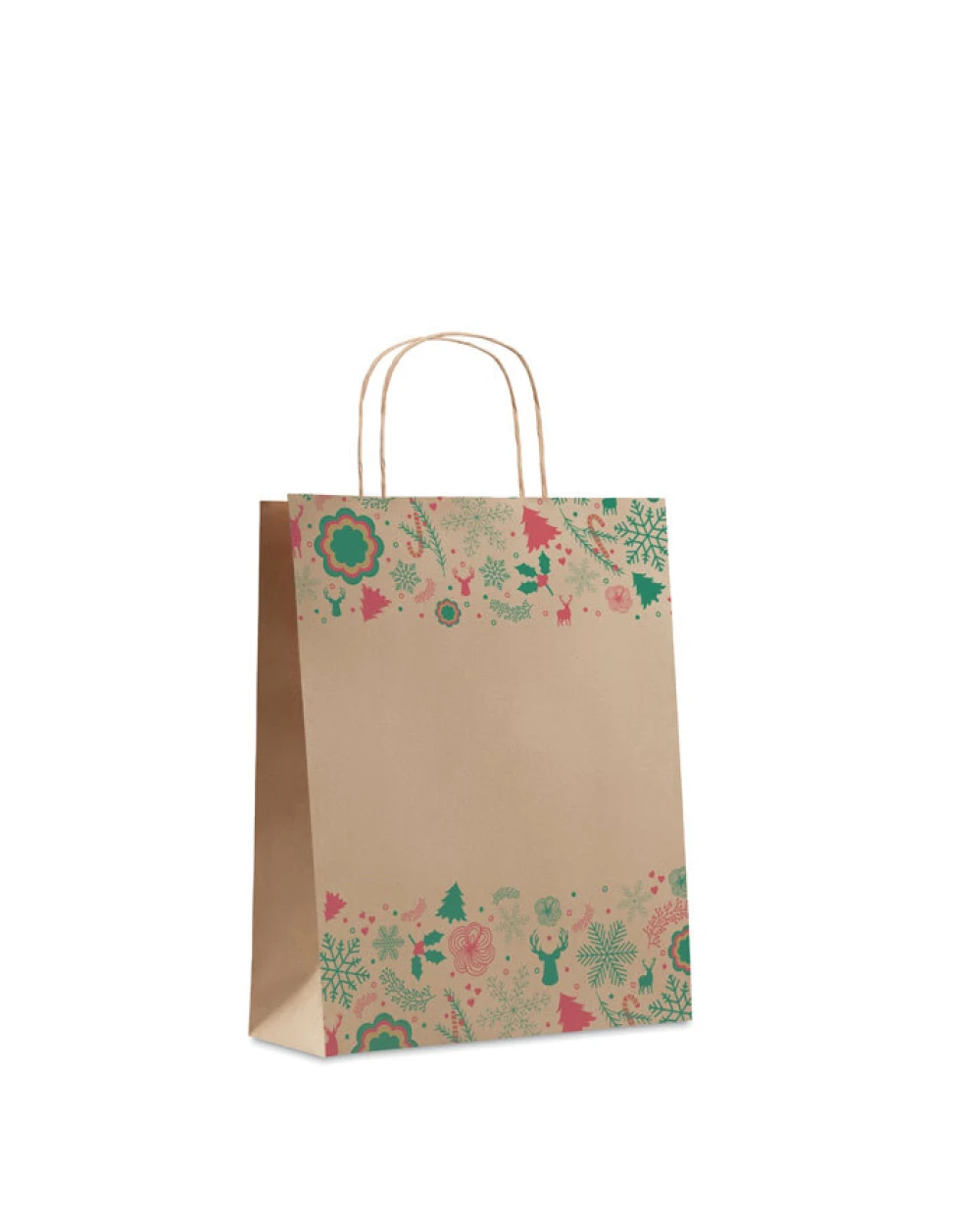 Tassen & Zakken 4DO Papieren geschenkzakje medium voor bedrukking &amp; borduring