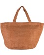 KIMOOD Modische Jutetasche. 100% gefärbtes Naturgarn Tote Bags personalisierbar