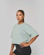 PROACT Damen Cropped-Sweatshirt mit kurzen Ärmeln und Rundhalsausschnitt Sweatshirts personalisierbar