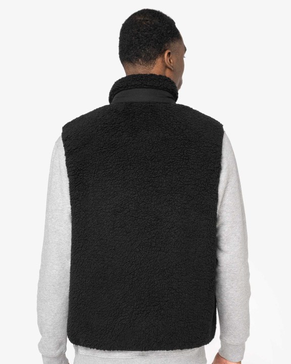 Laines polaires personnalisable NATIVE SPIRIT Bodywarmer écoresponsable en sherpa unisexe