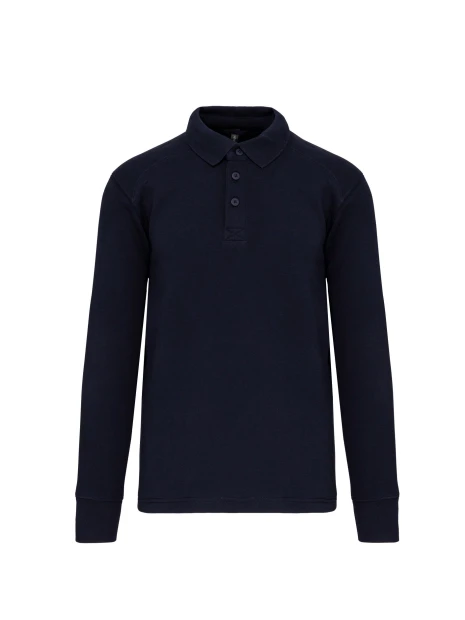 WK. DESIGNED TO WORK Sweat-shirt col polo homme /api/colors/b68891a9-1d28-4f7a-8deb-775c45027afd personnalisable