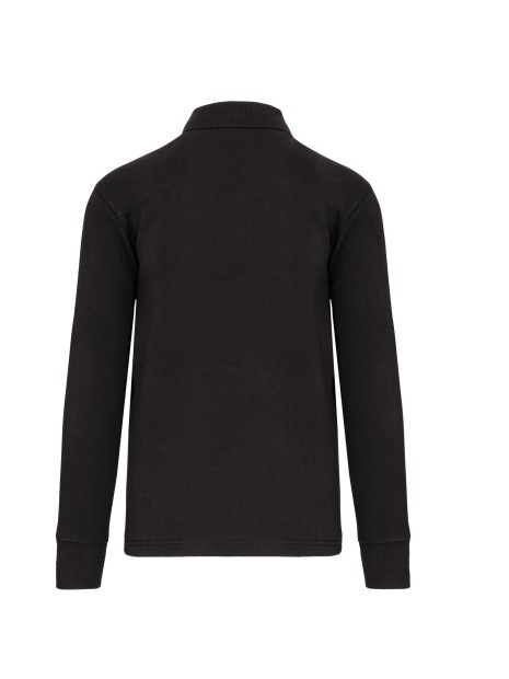 WK. DESIGNED TO WORK Sweat-shirt col polo homme /api/colors/3664e9be-231a-44a8-bacd-707b001b474c personnalisable
