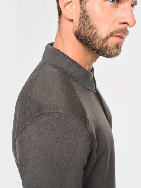 Sweat-shirts à personnaliser WK. DESIGNED TO WORK Sweat-shirt col polo homme 