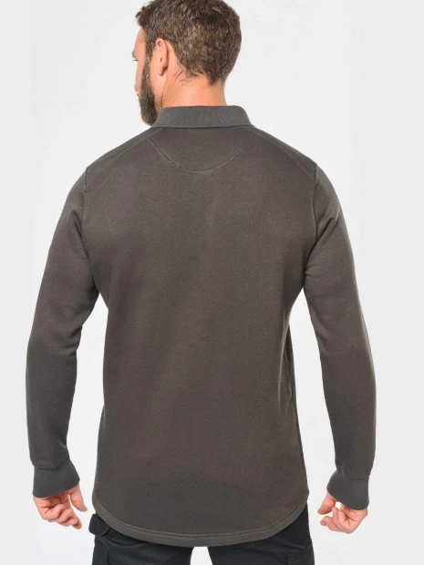 Sweat-shirts à personnaliser WK. DESIGNED TO WORK Sweat-shirt col polo homme 