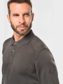 Sweat-shirts à personnaliser WK. DESIGNED TO WORK Sweat-shirt col polo homme 