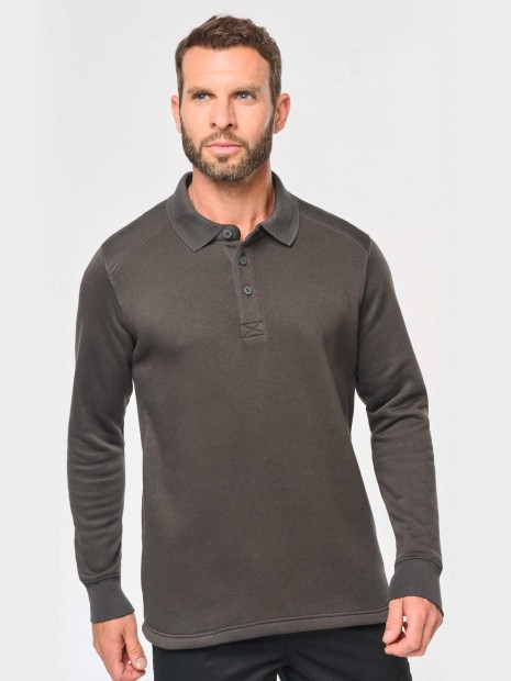 Sweat-shirts à personnaliser WK. DESIGNED TO WORK Sweat-shirt col polo homme 