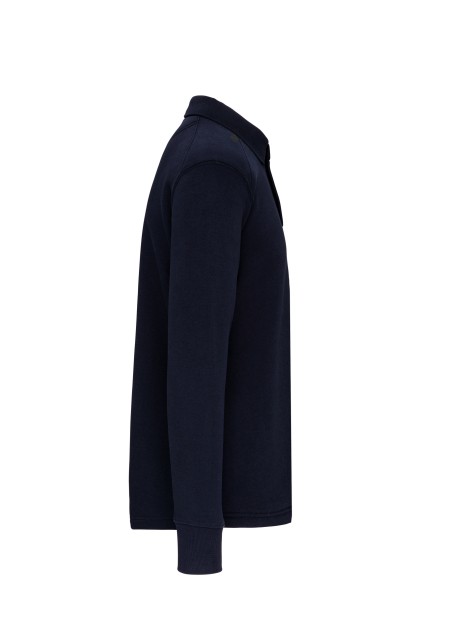 WK. DESIGNED TO WORK Sweat-shirt col polo homme /api/colors/b68891a9-1d28-4f7a-8deb-775c45027afd personnalisable