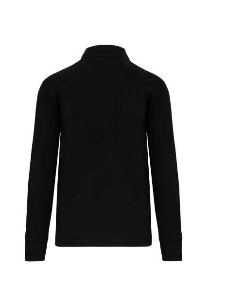 WK. DESIGNED TO WORK Sweat-shirt col polo homme /api/colors/b9fdad4a-5e94-45cb-8c03-c08b349b28c3 personnalisable