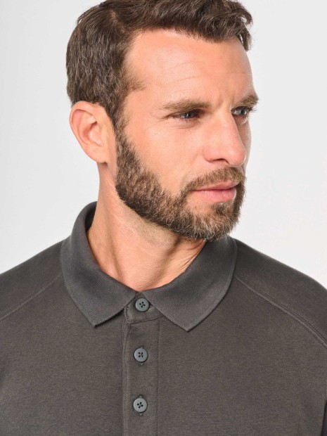 Sweat-shirts à personnaliser WK. DESIGNED TO WORK Sweat-shirt col polo homme 