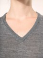 Pulls à personnaliser KARIBAN Pull Mérinos col V femme 