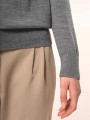 Pulls à personnaliser KARIBAN Pull Mérinos col V femme 
