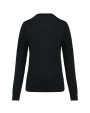 KARIBAN Merino-Damenpullover mit V-Ausschnitt Pullovers personalisierbar